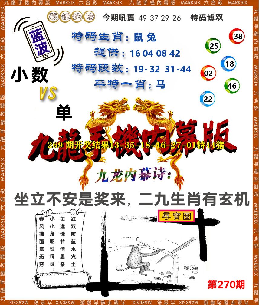 九龙手机内幕 第270期