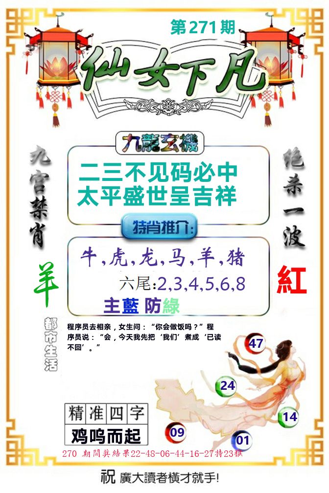 仙女下凡 第271期
