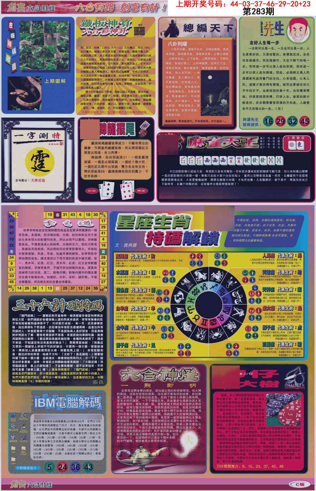 创富C 第283期