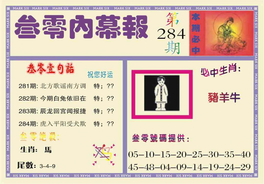 叁零内幕报 第283期