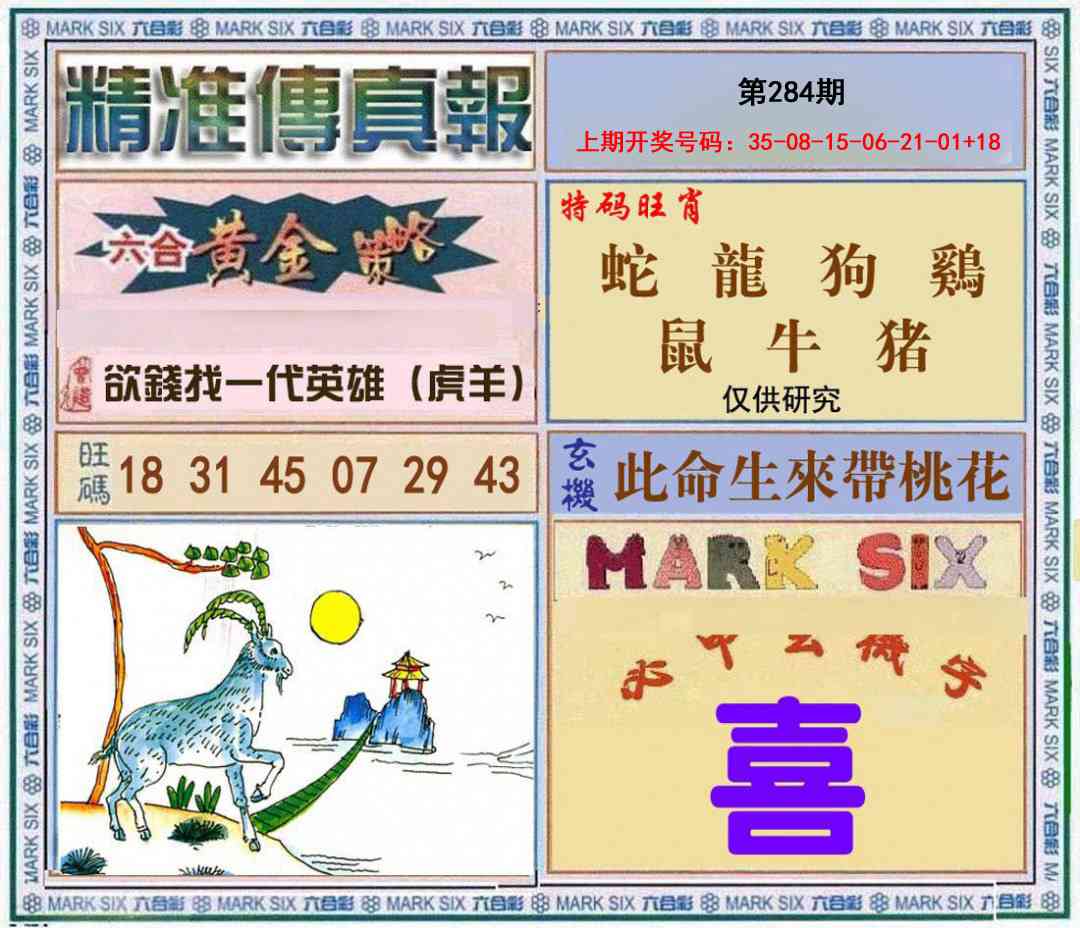 精准<傳真報> 第283期