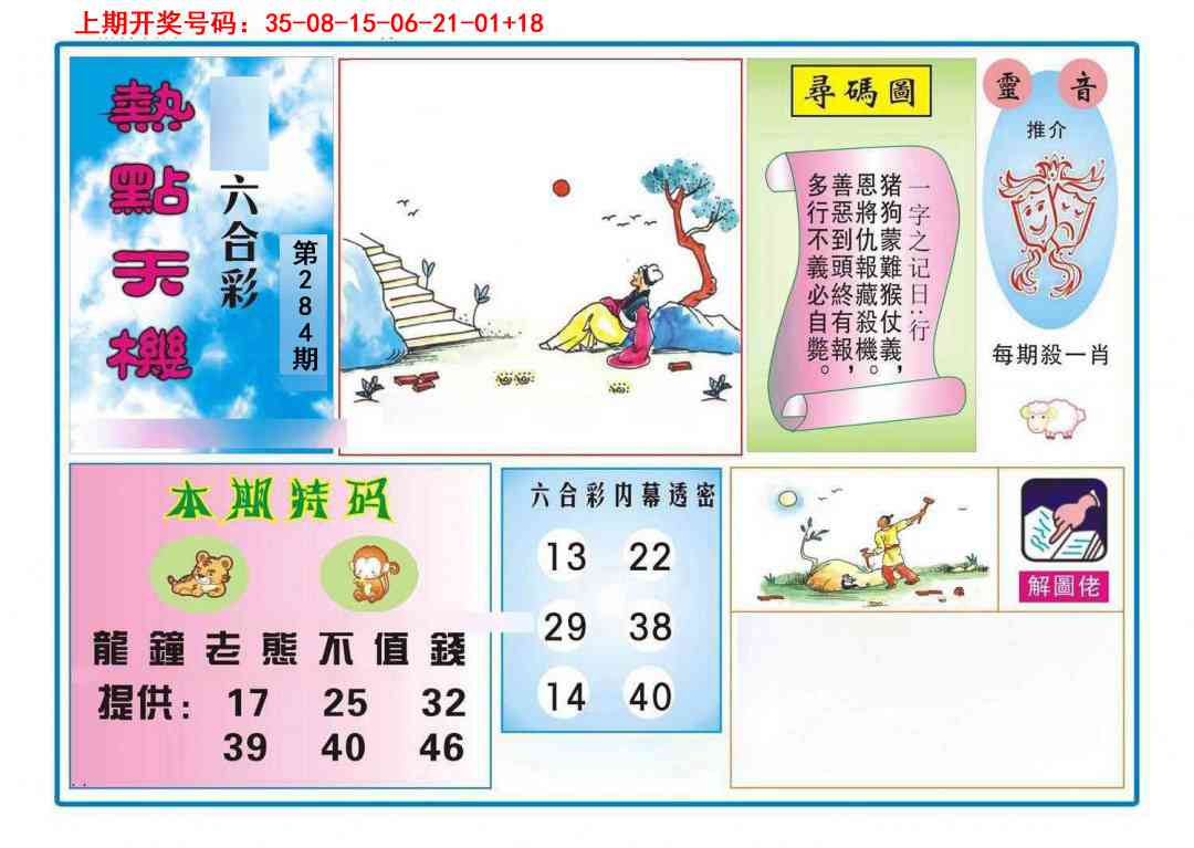 热点天机 第283期