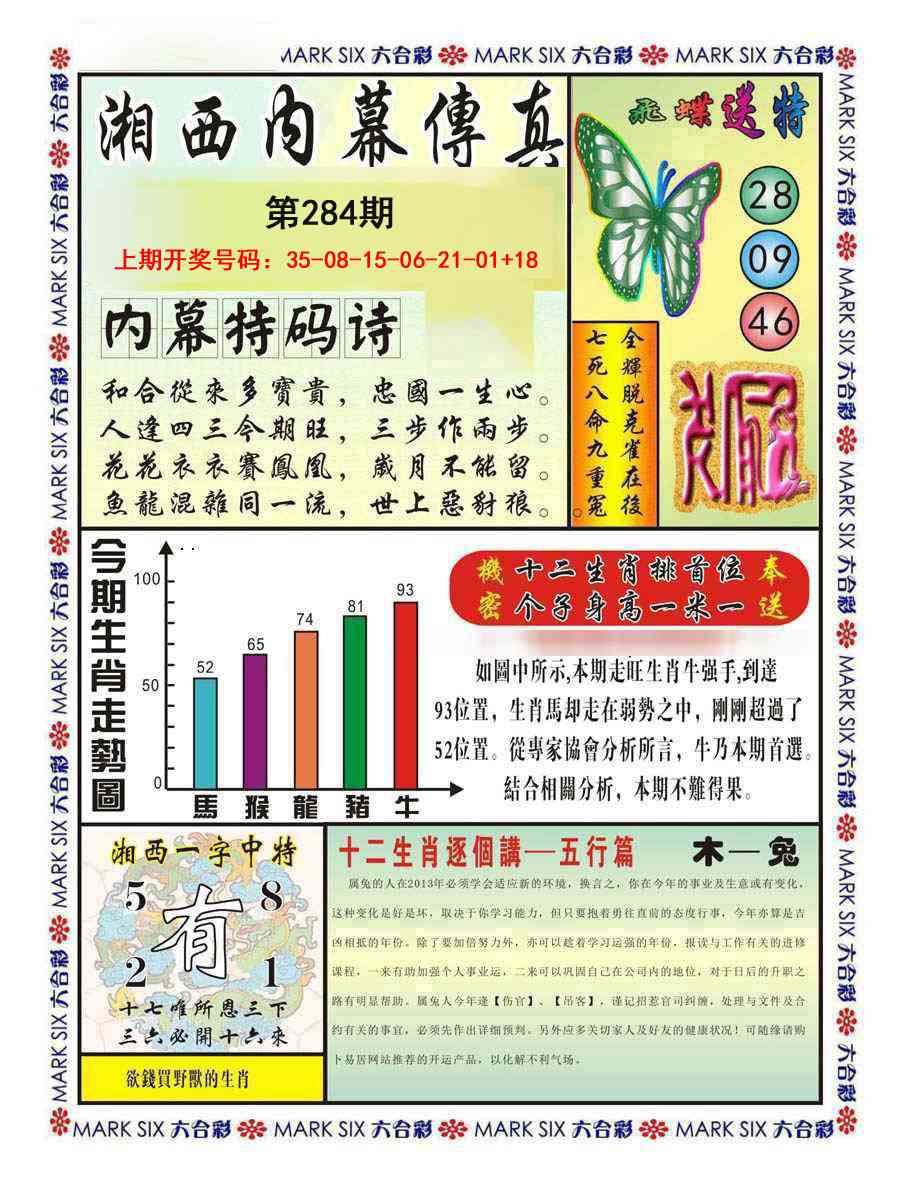 湘西内幕传真A 第283期
