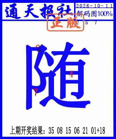 另解码图 第284期