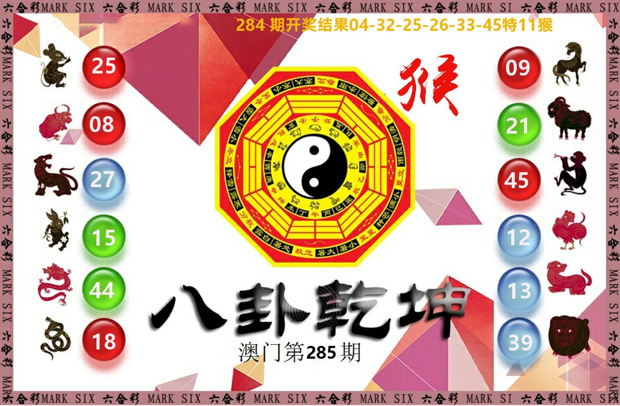 八卦乾坤 第284期