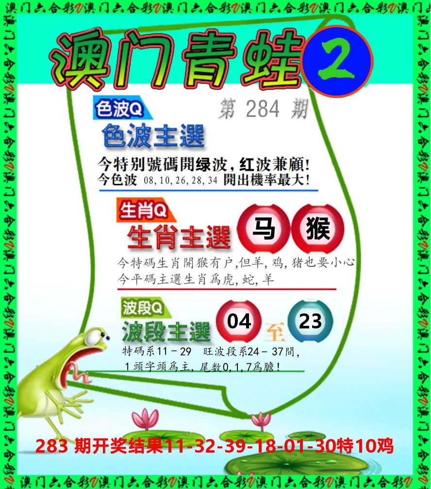 青蛙系列2 第283期