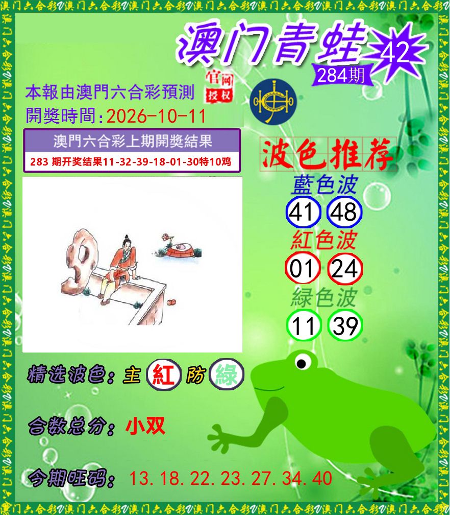 青蛙系列42 第283期