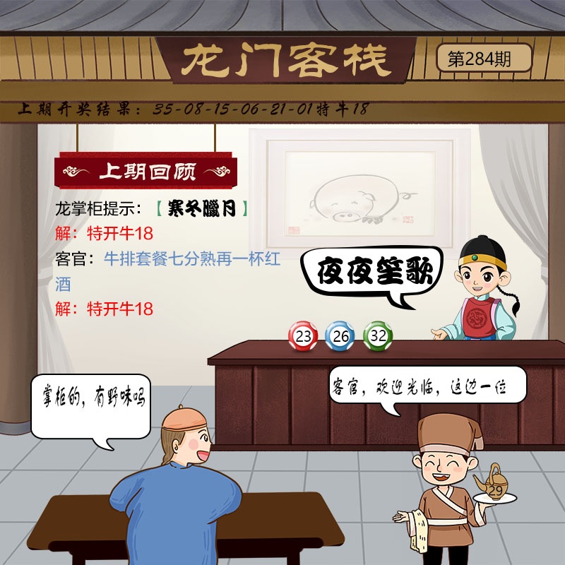 龙门客栈 第284期