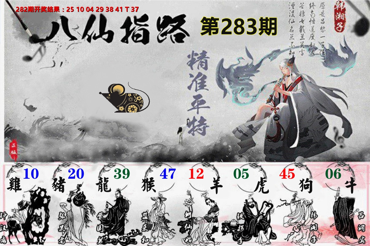 八仙指路 第283期