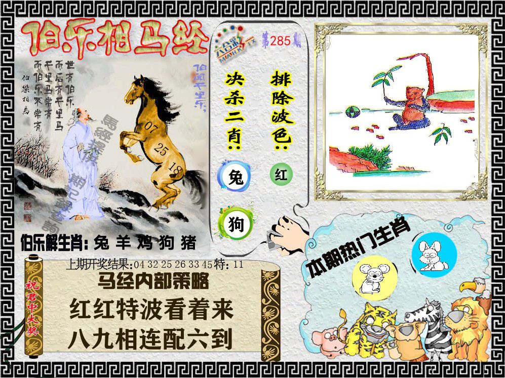 伯乐相马经 第284期