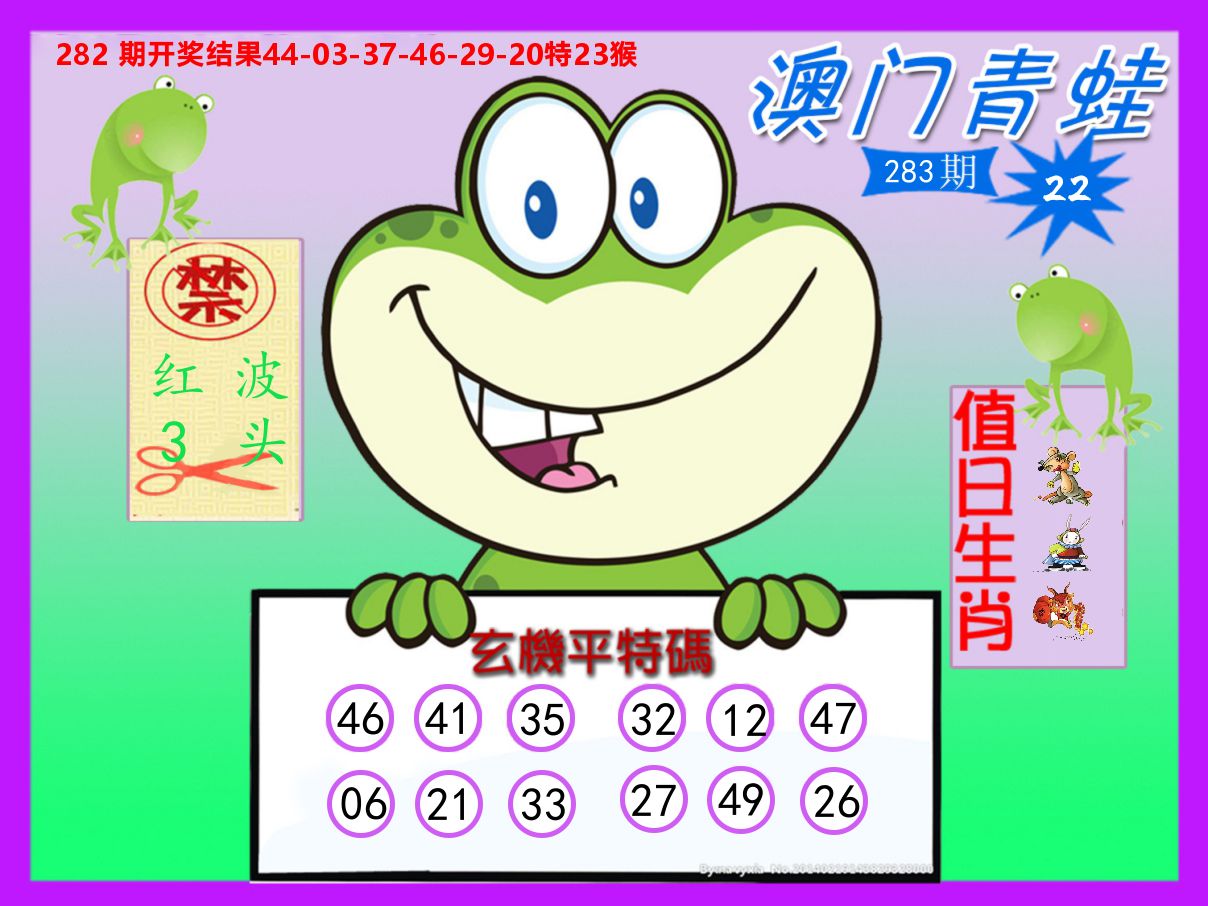 青蛙系列22 第283期