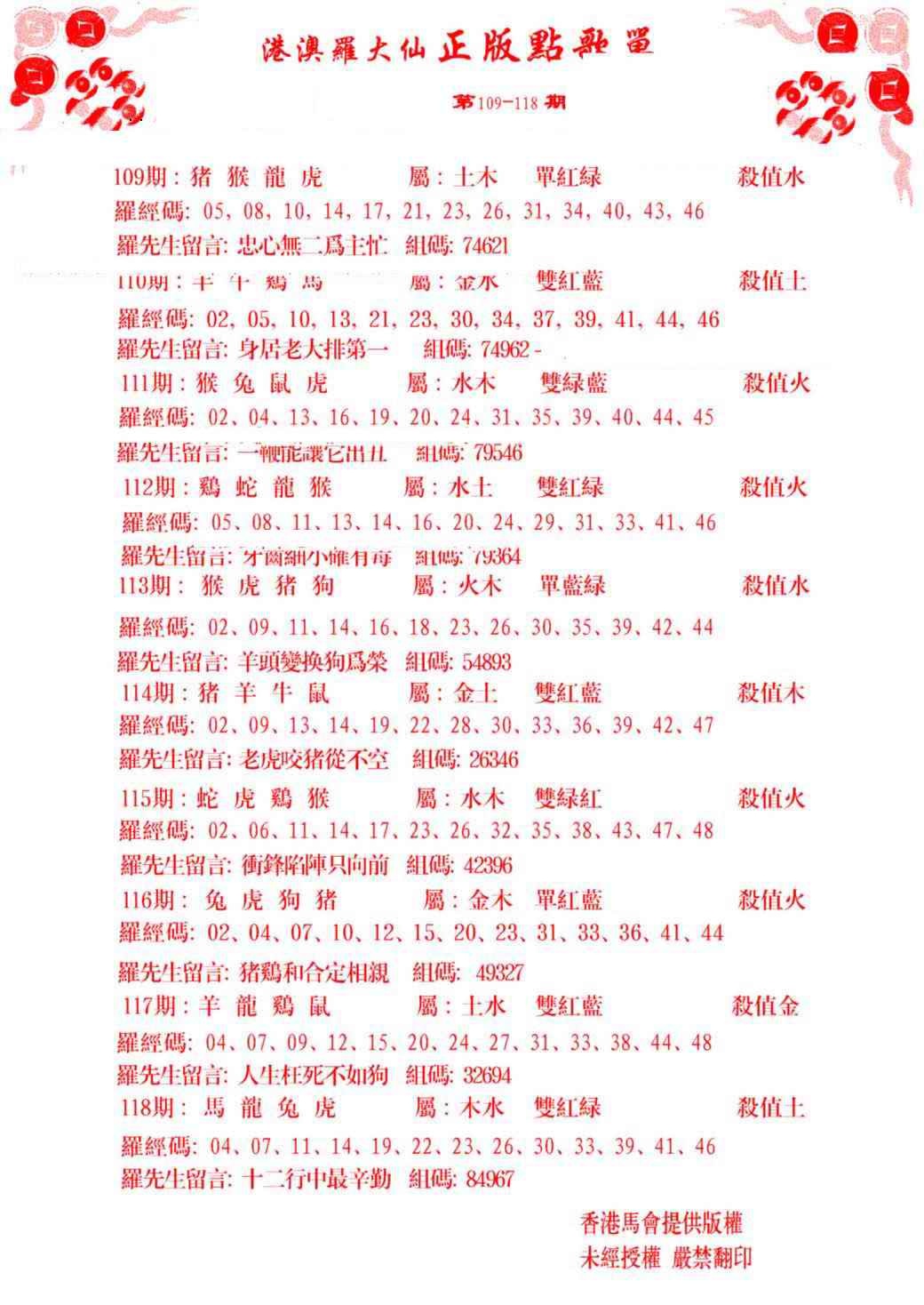 点歌单 第109期