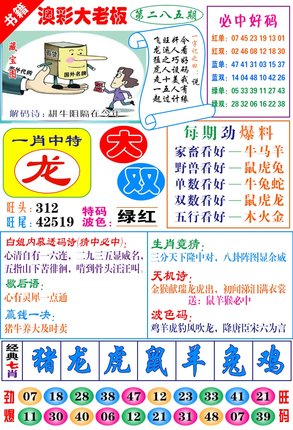 澳门大老板 第284期