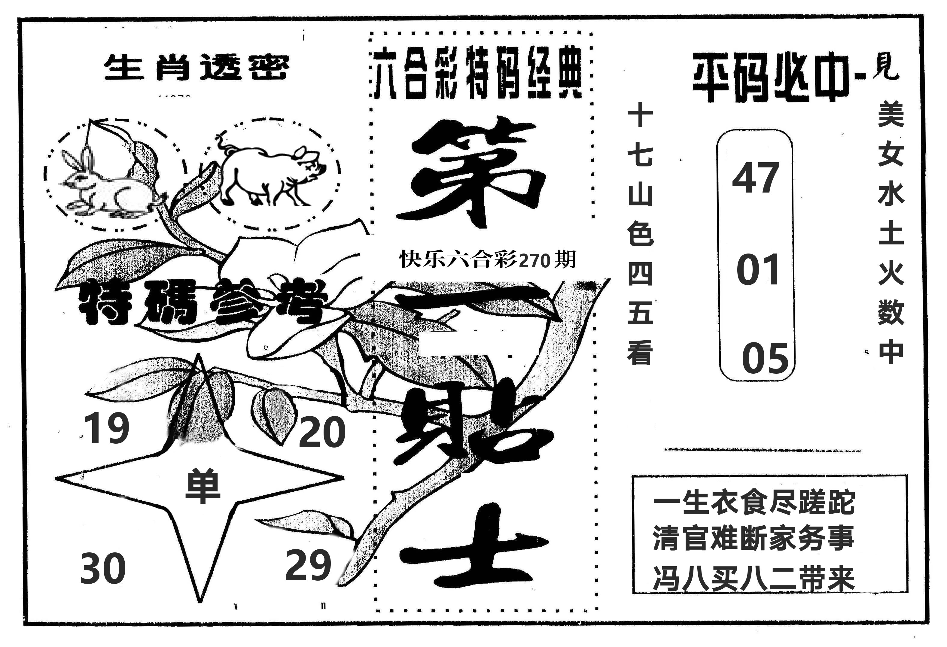 第一贴士 第270期